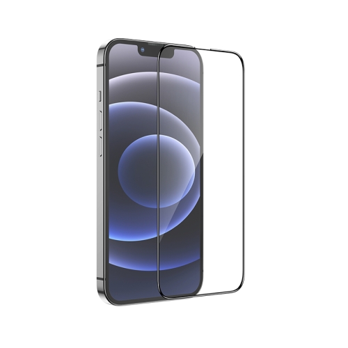 HOCO G1 0.33MM 2.5D Flash Attach Full Screen Silk Screen HD Tempered Glass For iPhone 13 Mini