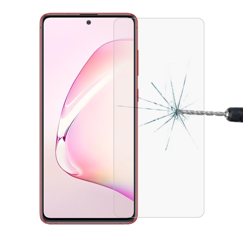 For Galaxy Note 10 Lite 0.26mm 9H 2.5D Explosion-proof Non-full Screen Tempered Glass Film
