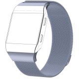 For FITBIT Ionic Milanese Watch Strap Small Size : 20.6X2.2cm(Space Gray)