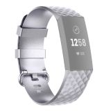 Color Buckle TPU Wrist Strap Watch Band for Fitbit Charge 4 / Charge 3 / Charge 3 SE