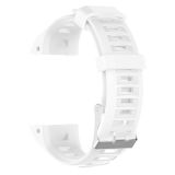 For Garmin Instinct Silicone Replacement Wrist Strap Watchband(White)
