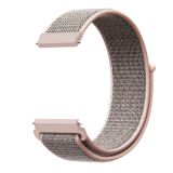 For Samsung Galaxy Watch 46mm Simple Nylon Braided Strap(Powder Sand)