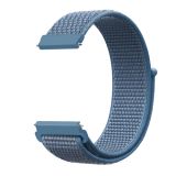 For Samsung Galaxy Watch 42mm Simple Nylon Braided Strap(Cape Cod Blue)