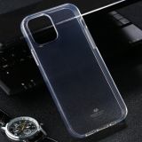 For iPhone 12 mini GOOSPERY JELLY TPU Shockproof and Scratch Protective Case(Transparent)
