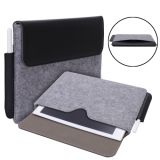For reMarkable 10.3 inch (2018) PU + Felt Material  Vertical Flip Briefcase with Pencil Case & Wallet(Black)