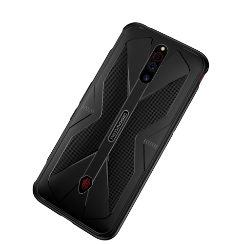 For ZTE nubia Red Magic 5G / 5S Butterfly Shadow Shockproof Rubber TPU Protective Case(Black)