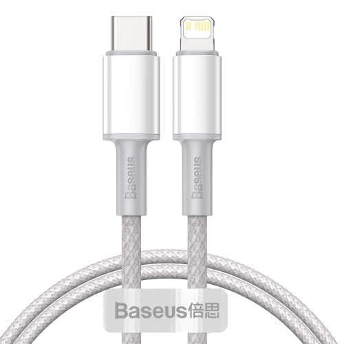 Baseus 20W Type-C / USB-C to 8 Pin PD High-density Braided Fast Charging Data Cable