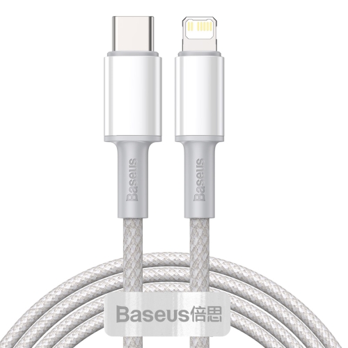 Baseus 20W Type-C / USB-C to 8 Pin PD High-density Braided Fast Charging Data Cable