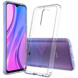 For Xiaomi Redmi 9 Scratchproof TPU + Acrylic Protective Case(Transparent)