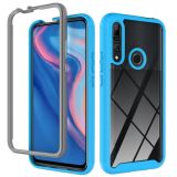 For Huawei Y9 Prime (2019) Starry Sky Solid Color Series Shockproof PC + TPU Protective Case(Sky Blue)