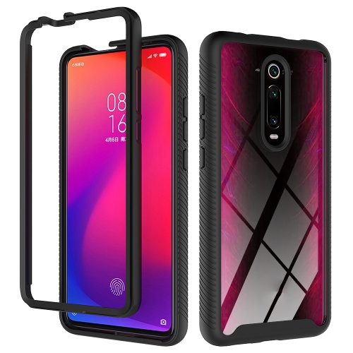 For Xiaomi Redmi K20 / K20 Pro / Mi 9T / 9T Pro Starry Sky Solid Color Series Shockproof PC + TPU Protective Case(Black)