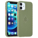 All-inclusive Shockproof Breathable TPU Protective Case For iPhone 12 mini(Grass Green)