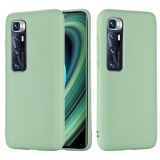 For Xiaomi Mi 10 Ultra Pure Color Liquid Silicone Shockproof Full Coverage Case(Green)