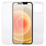 PC+TPU Ultra-Thin Double-Sided All-Inclusive Transparent Case For iPhone 12 / 12 Pro