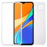 For Xiaomi Redmi 9C PC+TPU Ultra-Thin Double-Sided All-Inclusive Transparent Case