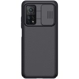 For Xiaomi 10T 5G / 10T Pro 5G / K30s NILLKIN Black Mirror Series PC Camshield Full Coverage Dust-proof Scratch Resistant Phone Case(Black)