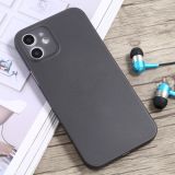 Camera Precision Hole PP Protective Case For iPhone 12 Pro Max(Black)