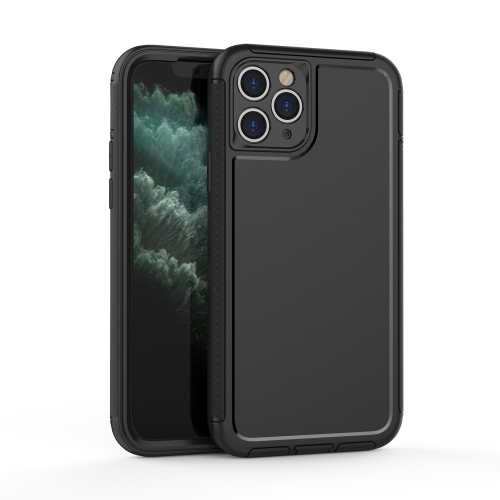 360 All-inclusive Shockproof Precise Hole PC + TPU Protective Case For iPhone 11(Black)