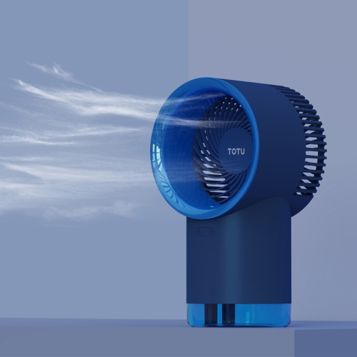 TOTUDESIGN 365 Desktop Humidifying Electric Fan (Blue)
