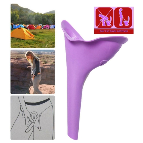 Portable Female Women Urinal Urination Toilet Silicone Urine Pee Device Funnel Camping Travel