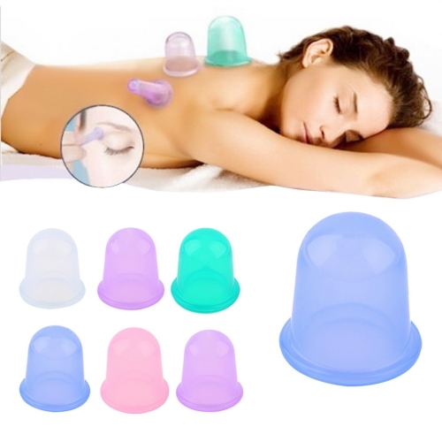 Health Care Body Massage Vacuum Silicone Cupping Cup