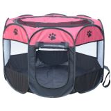 Fashion Oxford Cloth Waterproof Dog Tent Foldable Octagonal Outdoor Pet Fence