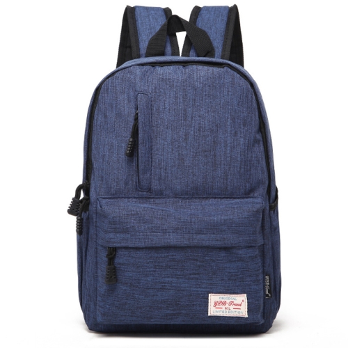 Universal Multi-Function Canvas Laptop Computer Shoulders Bag Leisurely Backpack Students Bag