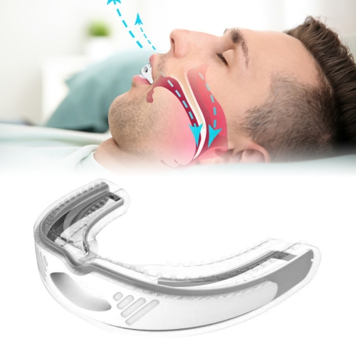 YJK100 Silicone + ABS Stop Snoring Device Anti Snore (White)
