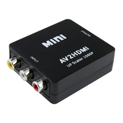 HOWEI HW-2105 Mini AV CVBS/L+R Audio to HDMI Converter Adapter