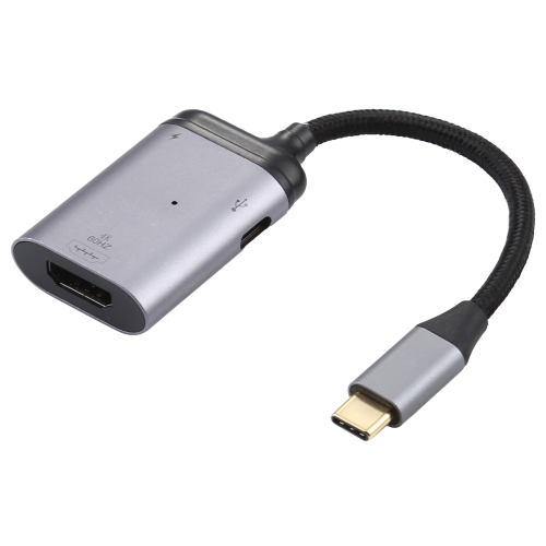 4K 60Hz USB-C / Type-C to HDMI + PD Data Sync Adapter Cable
