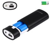 HAWEEL DIY 2x 18650 Battery (Not Included) 5600mAh Power Bank Shell Box with USB Output & Indicator