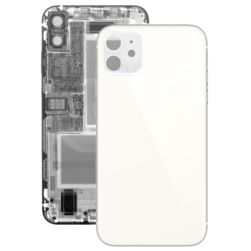 Glass Battery Back Cover for iPhone 11(White)