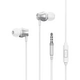 REMAX RM-202 In-Ear Stereo Metal Music Earphone with Wire Control + MIC