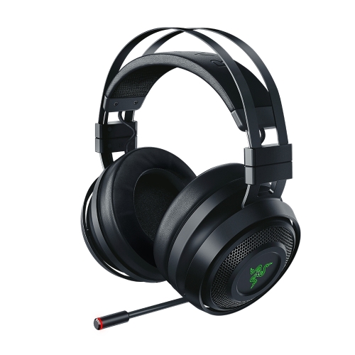 Razer Nari Ultimate 2.4GHz Wireless USB + 3.5mm Audio THX Spatial Audio Head-mounted Gaming Headphone(Black)