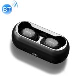 Original Xiaomi Youpin QCY-T1C TWS Bluetooth V5.0 Wireless In-Ear Earphones with Charging Box(Black)