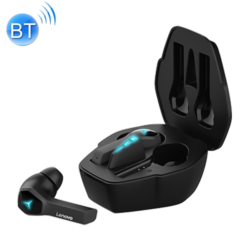 Original Lenovo HQ08 Intelligent Noise Reduction Touch Gaming Bluetooth Earphone with Charging Box & LED Light & LED Battery Display