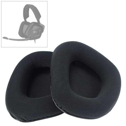 2 Pairs For Corsair Void RGB Pro Headphone Cushion Mesh Cloth Cover Earmuffs Replacement Earpads
