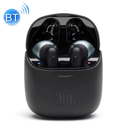 JBL T225 Bluetooth 5.0 TWS Noise Reduction Stereo True Wireless Bluetooth Earphone(Black)