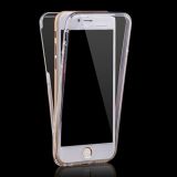 For iPhone 6 & 6s 0.75mm Double-sided Ultra-thin Transparent TPU Protective Case(Transparent)