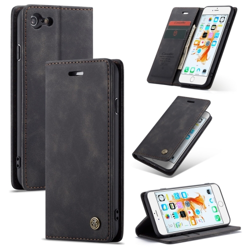 CaseMe-013 Multifunctional Retro Frosted Horizontal Flip Leather Case for iPhone 6 / 6s
