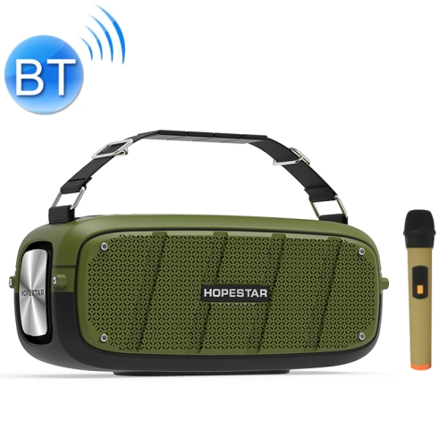 HOPESTAR A20 Pro TWS Portable Outdoor Waterproof Subwoofer Bluetooth Speaker with Microphone