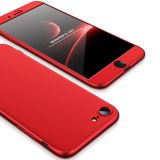 GKK for iPhone 8 PC Three - paragraph Shield 360 Degrees Full Coverage Protective Back Cover Case(Red)