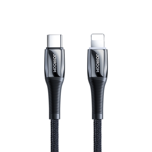 JOYROOM S-1224K2 20W Type-C to 8 Pin PD Fast Charging Data Cable Length: 1.2m (Black)