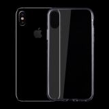 For   iPhone X / XS    0.75mm Ultra-thin Transparent TPU Protective Case(Transparent)