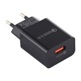 LZ-706 QC3.0 Single USB Port Travel Charger