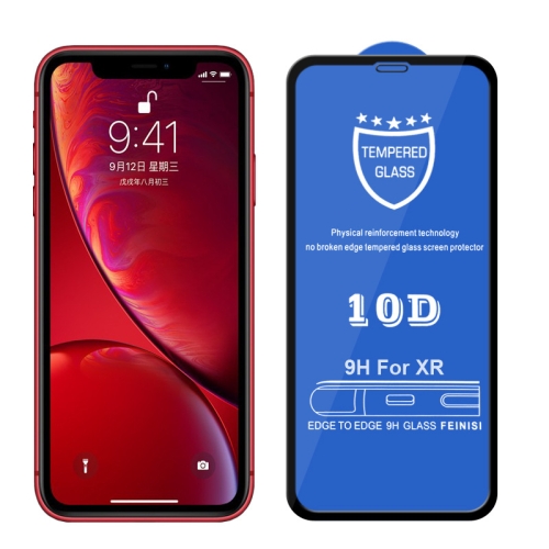 9H  Full Screen Tempered Glass Screen Protector for iPhone 11 / XR