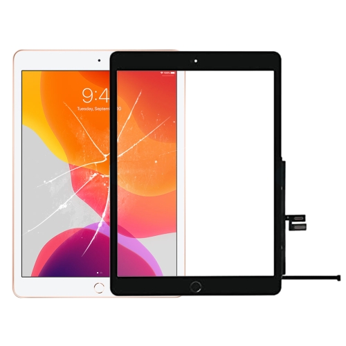 Touch Panel with Home Button for iPad 10.2 (2019) / 10.2 (2020) A2197 A2198 A2270 A2428 A2429 A2430 (Black)