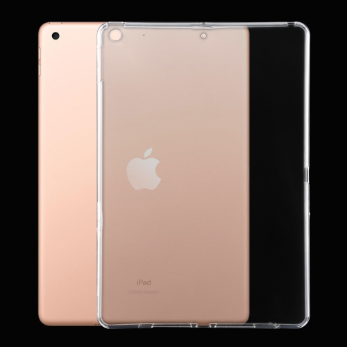 For iPad 10.2 / iPad 10.2 (2020) 3mm Transparent TPU Soft Protective Case(Transparent)