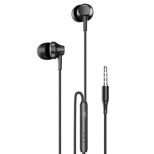 ROCK ES01 Exquisite Design In ear Wired Stereo Earphone (Black)