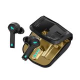M01 Touch-control Gaming Bluetooth Earphone with Cool Breathing Light & Charging Box & LED Battery Display
